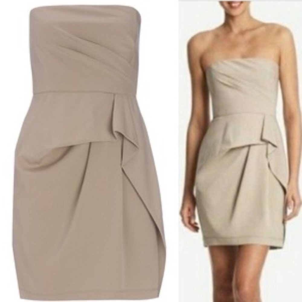 BCBG Max Azria “Grace” Dress Size 4 “Light Desert” Color
